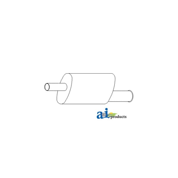 Muffler 33.5" x9" x4"